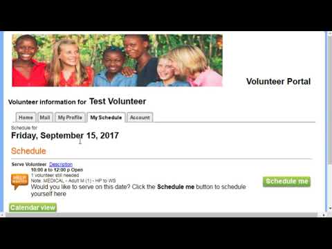 Volunteer Portal Tutorial