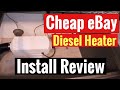 Diesel Heater Install in Caravan Jayco Journey 15.48-6 Review eBay diesel heater