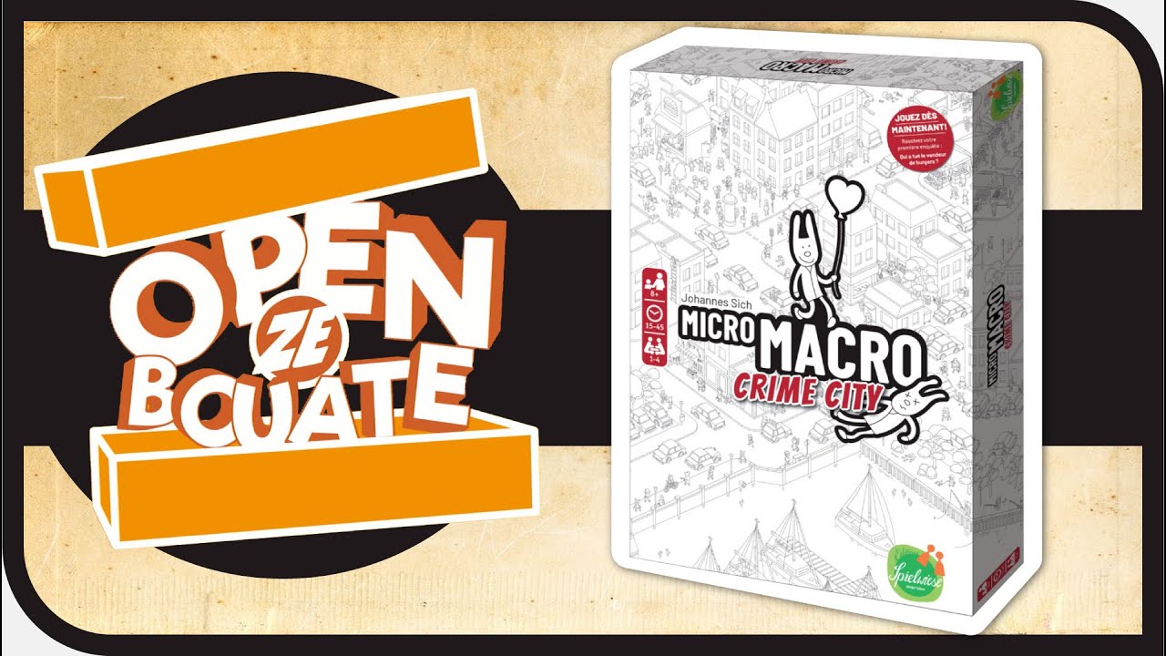 Micro Macro, le jeu de société pour les nostalgiques d'Où est