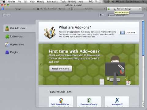 Firefox 17 Training