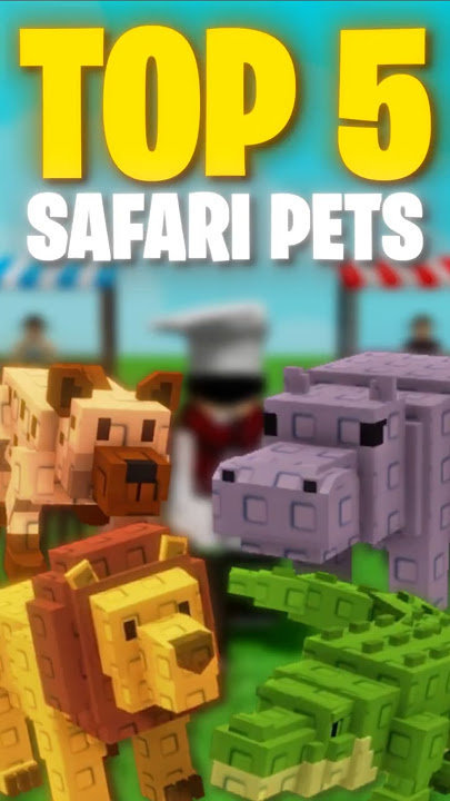 TOP 5 NEW SAFARI PETS In Grow a Garden! #growagarden #roblox