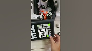 1. Hướng dẫn lắp giấy cân Rongta LS015