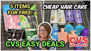 CVS HAUL (5/12  5/18) | 5 ITEMS FOR FREE & CHEAP HAIR CARE!