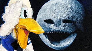 The Moon Is Very Scary... The Moon Wakes Up Reaction