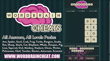 WordBrain Pig 14 Cheats | WordBrain Cheats | Pig 14 Answer