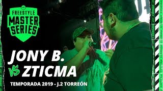JONY B VS ZTICMA FMS MÉXICO JORNADA 2 OFICIAL - Temporada 2019.