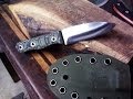 Custom edc bushcraft knife chuck richards llc