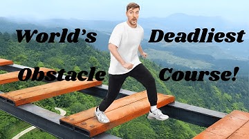 World’s Deadliest Obstacle Course! | MrBeast Video | @MrBeast