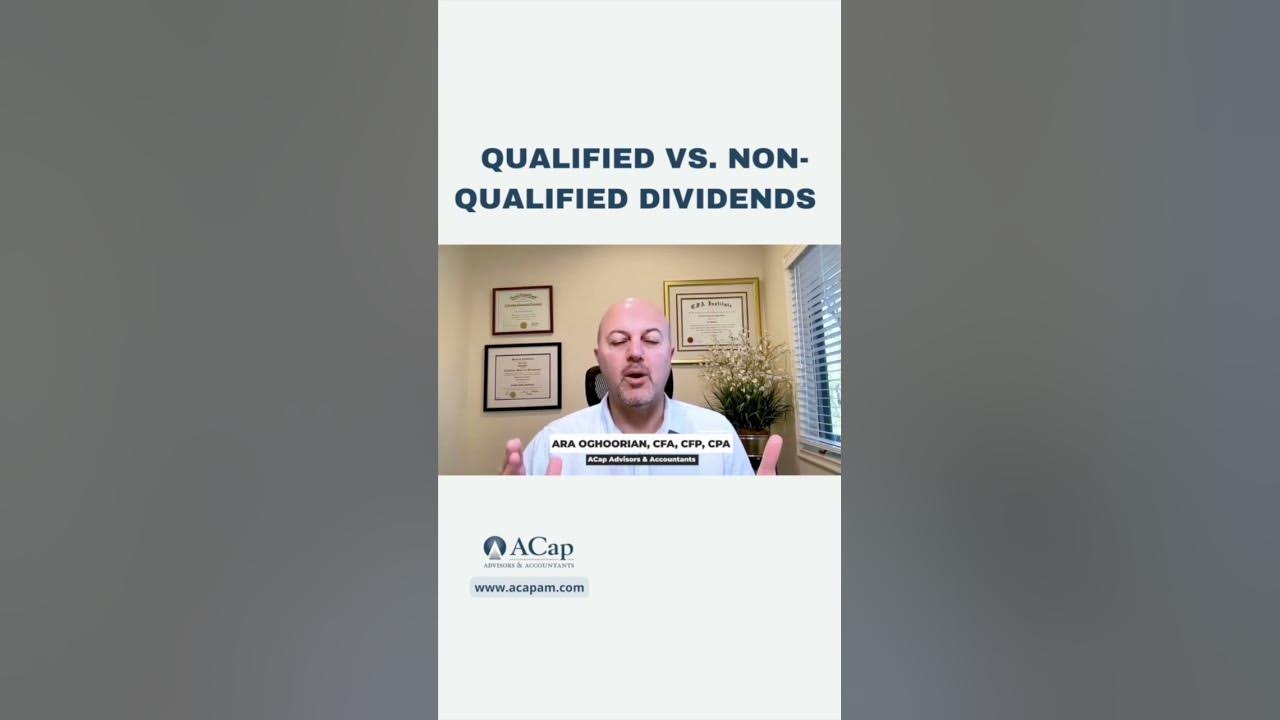 Qualified vs non qualified dividends what s the difference shorts 