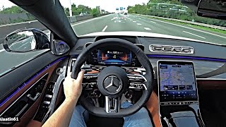 The New Mercedes S Class AMG S63 E-Performance 2024 Test Drive