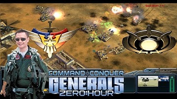 Generals Zero Hour - Dust Devil - USA vs GLA