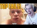 xQc Reacts to Top 100 Fails of the Year (2019) | FailArmy