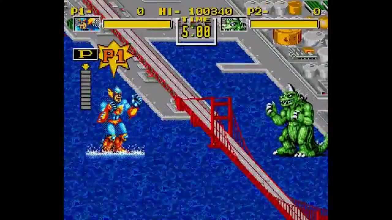 King of the Monsters ... (Sega Genesis) Gameplay - YouTube