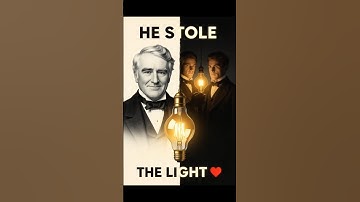 Edison Didn’t Invent the Lightbulb 😱 | The Real Inventors History Forgot!#historyshorts #history