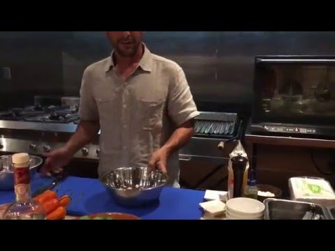 Chef Pedro Schiaffino Demonstrates How to Make Ceviche for Aqua Expeditions