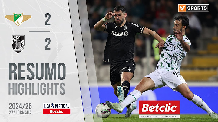 Resumo: Moreirense 2-2 Vitória SC (Liga 24/25 #27)