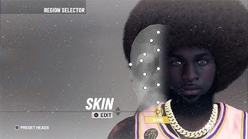 DRIPPIEST CENTER FACE CREATION IN NBA 2K20 HOW LOOK LIKE A SNAGGER!