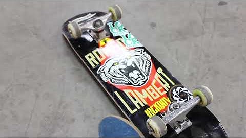 Ronson Lambert Backside Nosegrind Nollie Bigspin Back Foot Flip NBD TRICK ? ? ?