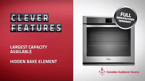 Whirlpool WOS51EC0AS Single Wall Oven