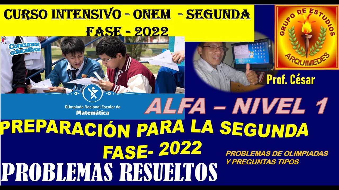  problemas resueltos onem fase 2 nivel 1 1 y2 grado parte 1