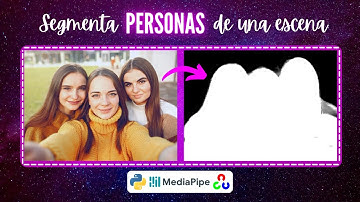 Segmentación de personas con 🤳 MEDIAPIPE SELFIE SEGMENTATION | Python - MediaPipe - OpenCV