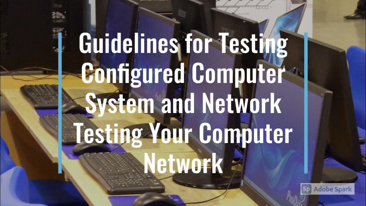 Testing Your Computer Network - YouTube