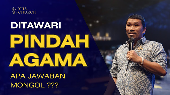 MONGOL DITAWARI PINDAH AGAMA, APA JAWABANNYA ???