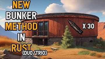 NEW Bunker Method / Rust Base Design 2024