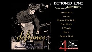 Deftones - Cactus Club in San Jose, CA (Dec. 1994) [FULL SHOW]
