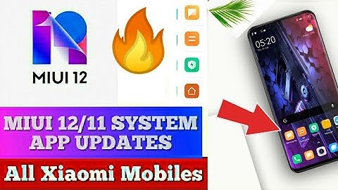 MIUI system app updates|Get Miui 12 apps in miui 11| Messaging & Security updates July 30, 2020