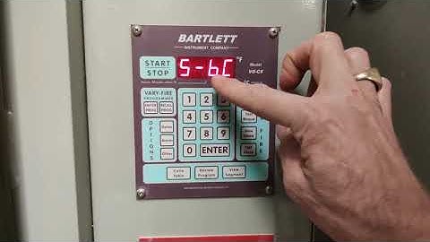 How to program the bisque firing - “Loreen” kiln