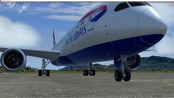 HOW TO START QW787-900 DREAMLINER FROM COLD AND DARK P3D V4.5
