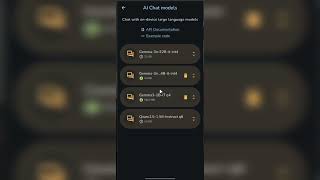 How to run AI model in Android mobile locally