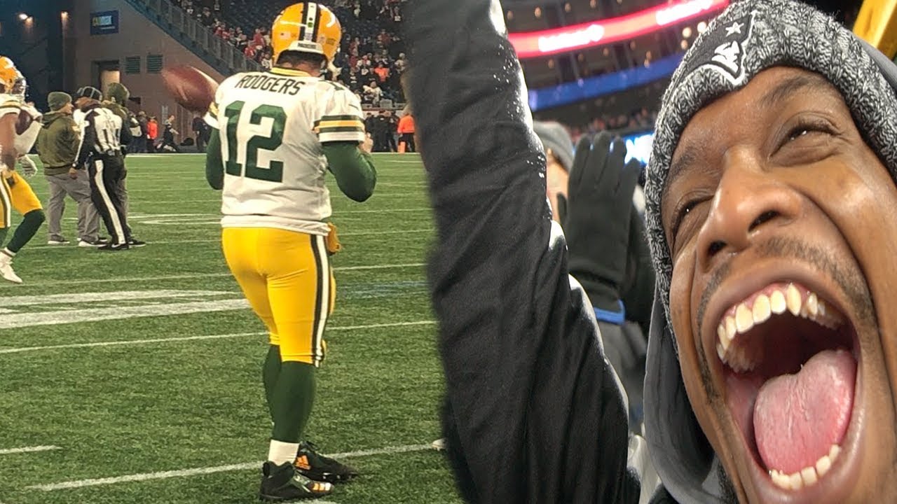 PACKERS vs PATRIOTS VLOG BABY! HAVENT SEEN BEN IN 12 YEARS!!