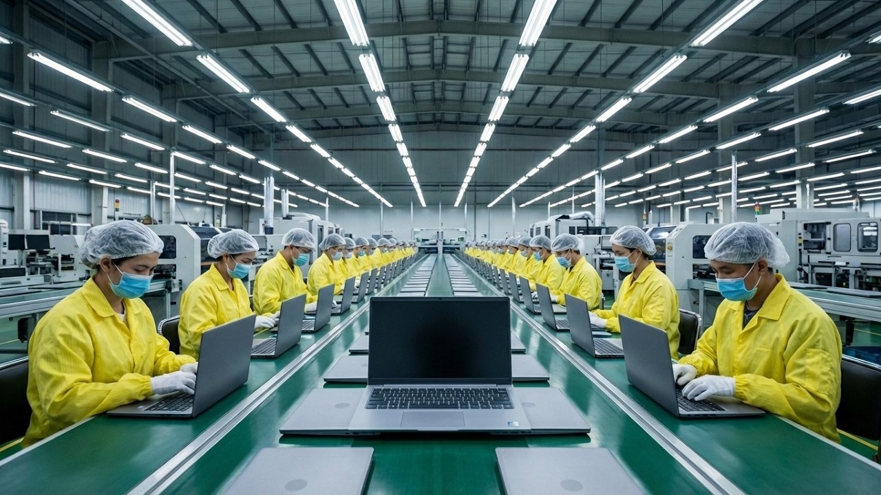 How Laptops Are Made — The Complete Manufacturing Process