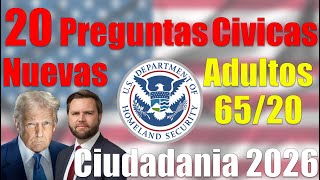PREGUNTAS CIVICAS 2026 ENTREVISTA DE CIUDADANIA AMERICANA español ESTUDIANDO EN VIVO 🇺🇸 LIVE