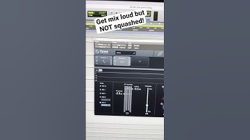 Get mix loud but not squashed  with @iZotopeOfficial