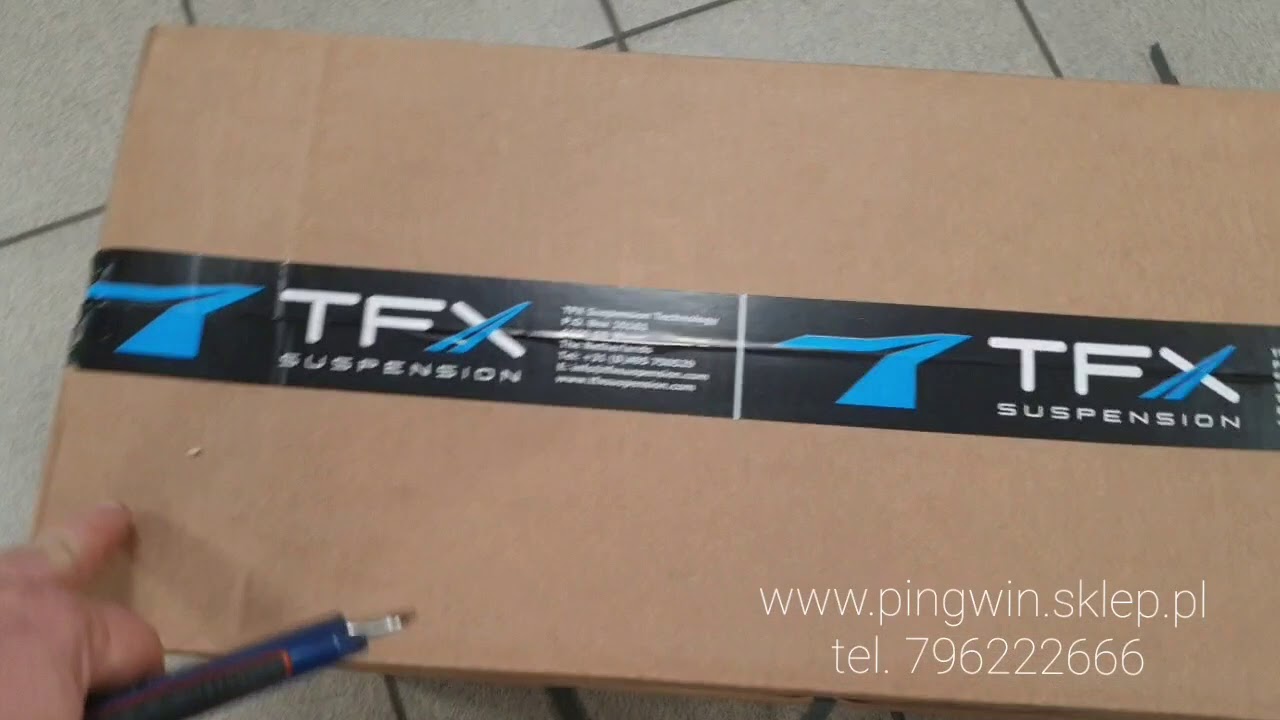 Polaris scrambler S - Tfx suspension unpacking