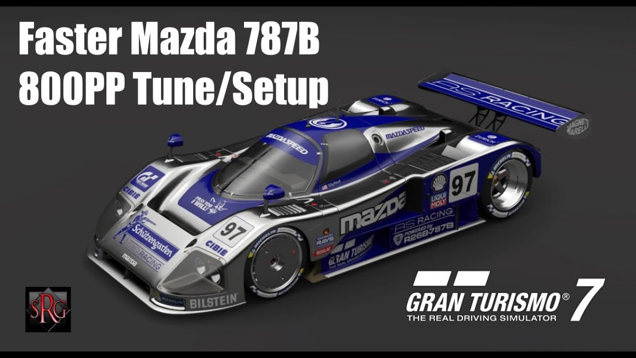 GT7 - The Best Mazda 787B 800 PP Tune/setup (PS4) - YouTube