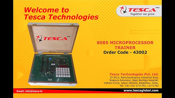 8085 Microprocessor Trainer: In-Depth Guide And Architecture - Tesca 43002 | TescaGlobal.com
