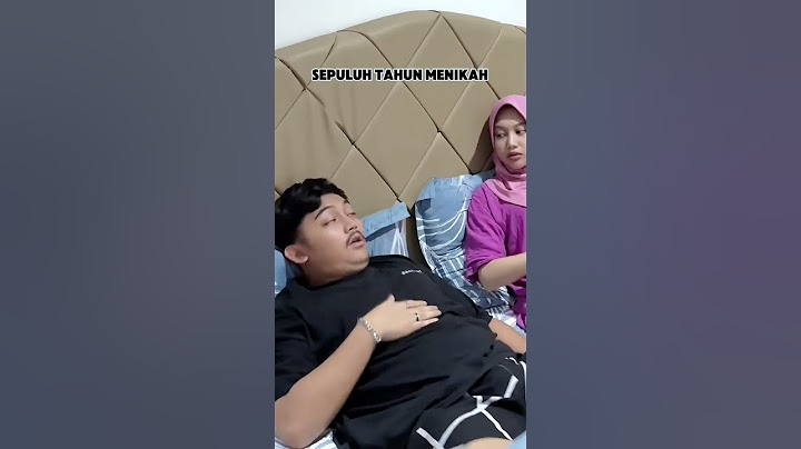 Satu tahun menikah #comedy #ngakak #akupengenngomongsamakamu