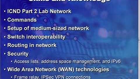 Cisco CCNA 640-802 Objectives from www.livetrain.com