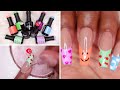 GEL NAILS | POPULAR SUMMER FRENCH TIP DESIGN | Madam Glam Gel Polish | Easy Nail Art For Beginners