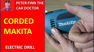 Why Peter Finn Recommends corded MAKITA electric drills ?