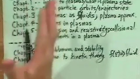 01A Introduction | Introduction to Plasma Physics by J D Callen