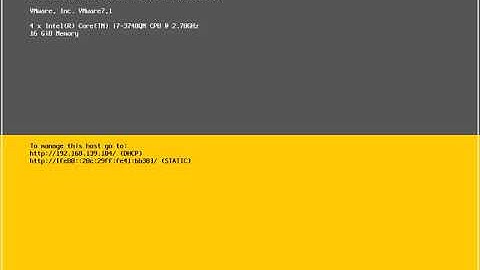 Hướng dẫn cài đặt VMware ESXi 6.7 trên VMmware Workstation 15