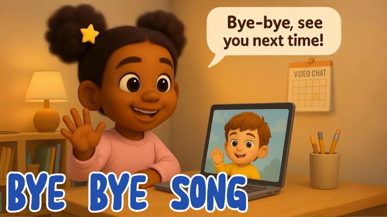 Bye Bye Song | Goodbye Song for Kids | See You Later | End of Playdate Day | SocialWiseKids