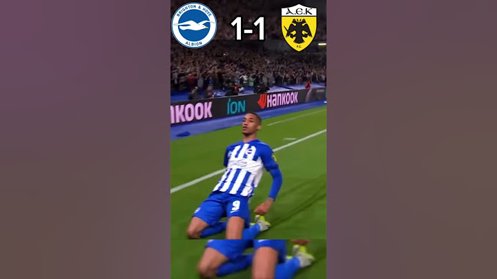 Brighton AEK 2-3