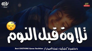 تلاوة قبل النوم 😴 تريح القلب وتبعث الطمأنينة | قرآن كريم بصوت خاشع