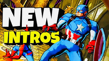 ALL Character Intros in Marvel vs. Capcom: Infinite and Beyond